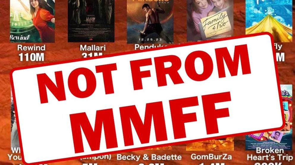 MMDA debunks fake news regarding MMFF 2023 ticket sales