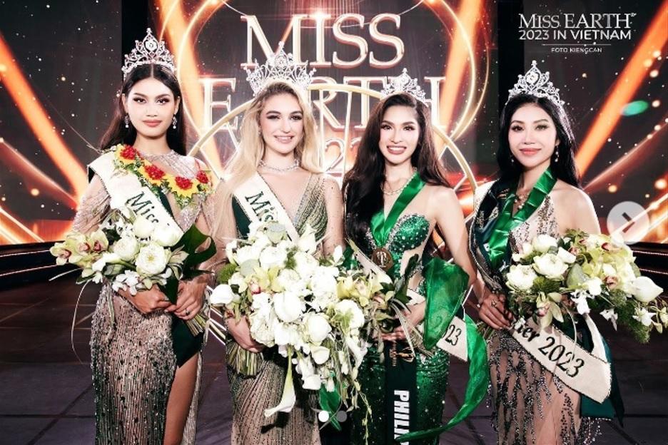 Miss Earth 2023 winners, among them Yllana Marie Aduana (Miss Earth Air)