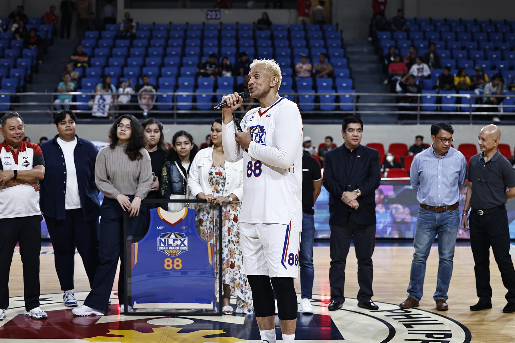 Asi Taulava NLEX jersey retirement PBA