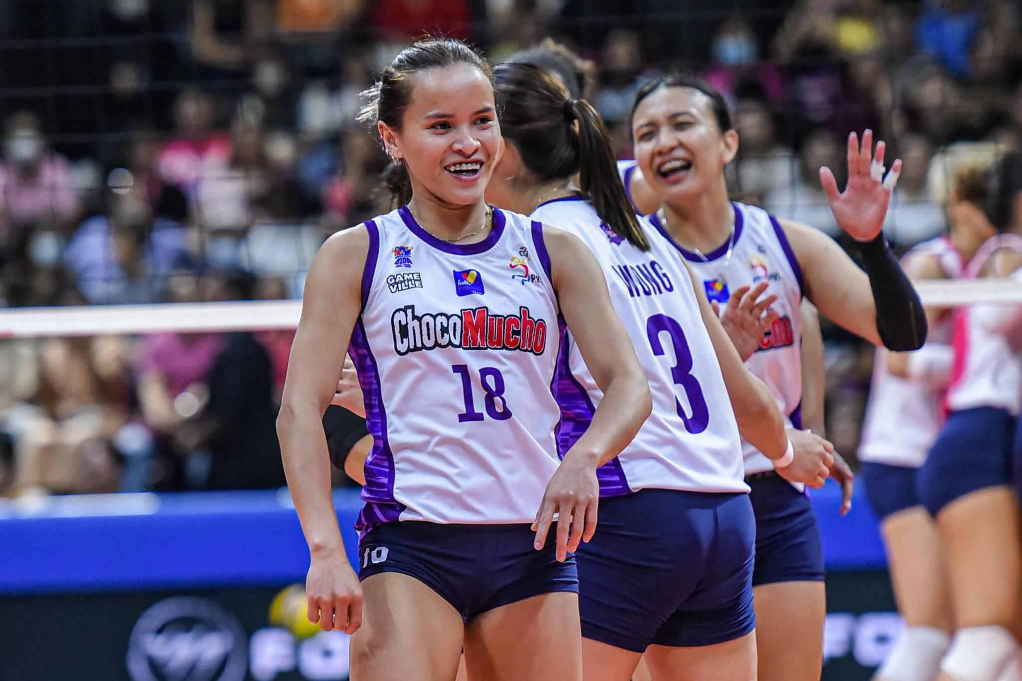PVL: Sisi Rondina of the Choco Mucho Flying Titans