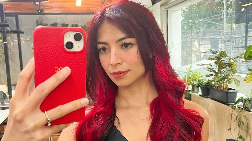 Glaiza de Castro channels Pirena with new red hair