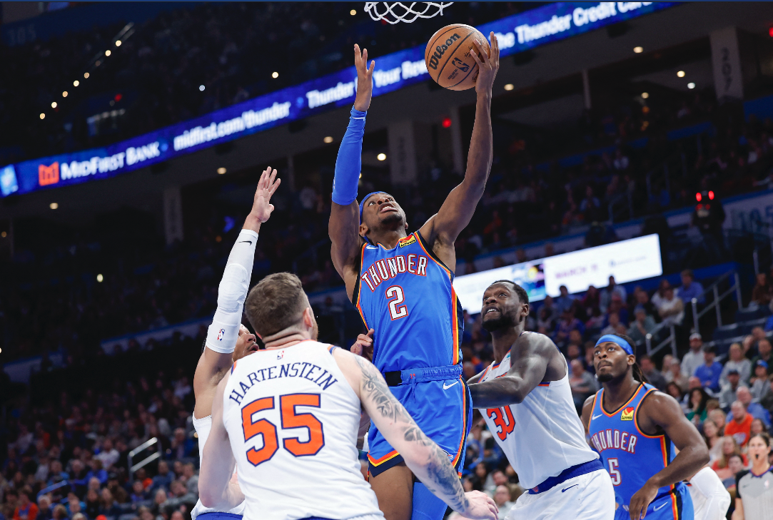 NBA: Thunder's key trio trigger victory over Knicks