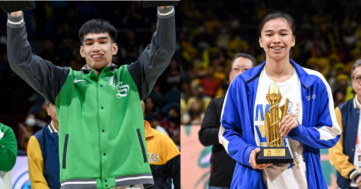 Kevin Quiambao Kacey dela Rosa UAAP Season 86 MVPs