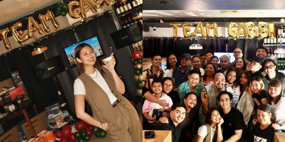 Gabbi Garcia throws party for team