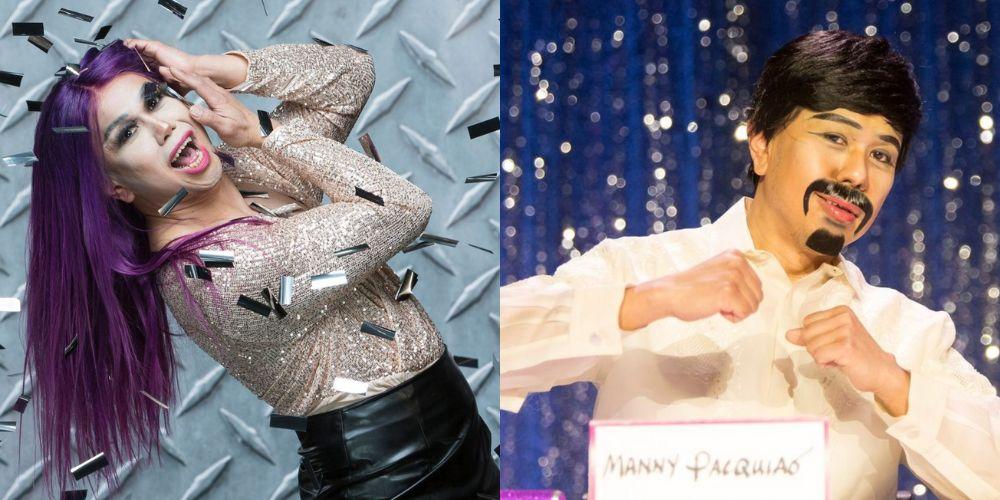 FILIPINO DRAG QUEEN MELINDA VERGA IMPERSONATES MANNY PACQUIAO ON CANADA DRAG RACE