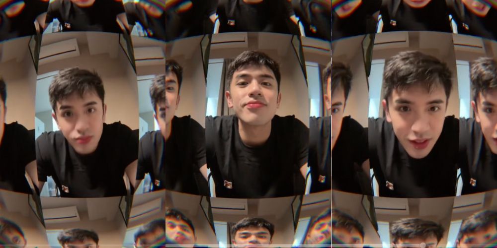 David Licauco TikTok fisheye trend 