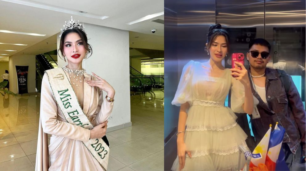 Miss Earth Air 2023 Yllana Marie Aduana heads back to the Philippines