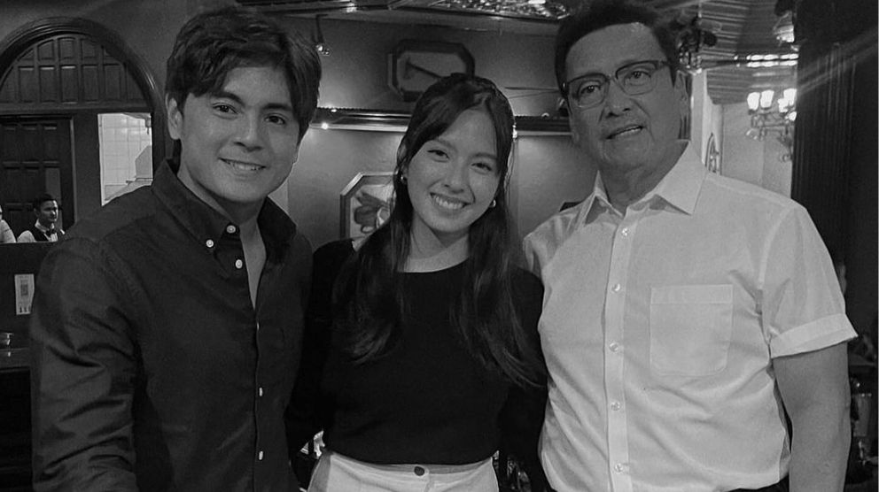 Miguel Tanfelix meets Ysabel Ortega's dad Lito Lapid