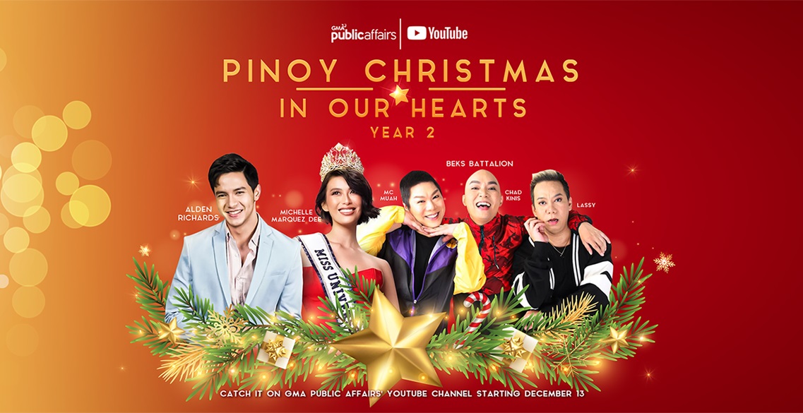 Alden Richards, Michelle Dee, Beks Batallion in 'Pinoy Christmas in Our Hears' Year 2