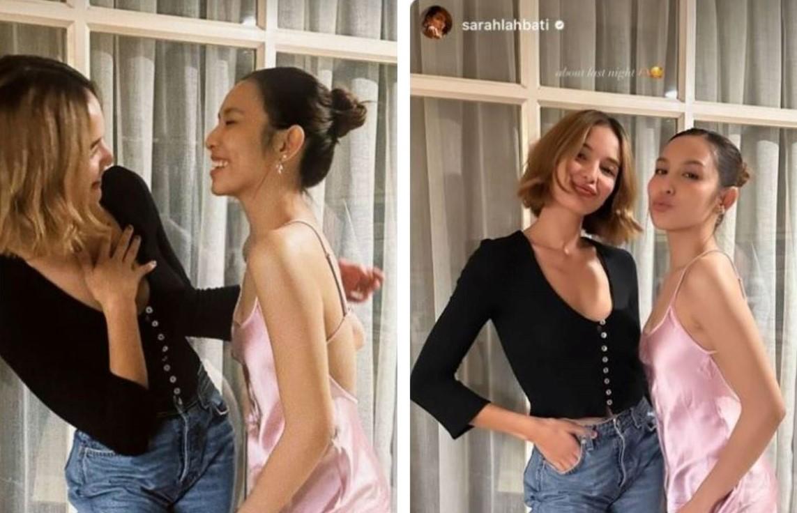 Sarah Lahbati and Kyline Alcantara had a fun time together recently. Photos from itskylinealcantara IG