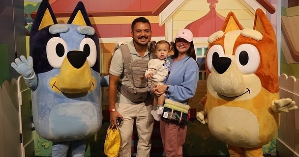 Angelica Panganiban, her fiancé Gregg Homan, and their daughter Amila