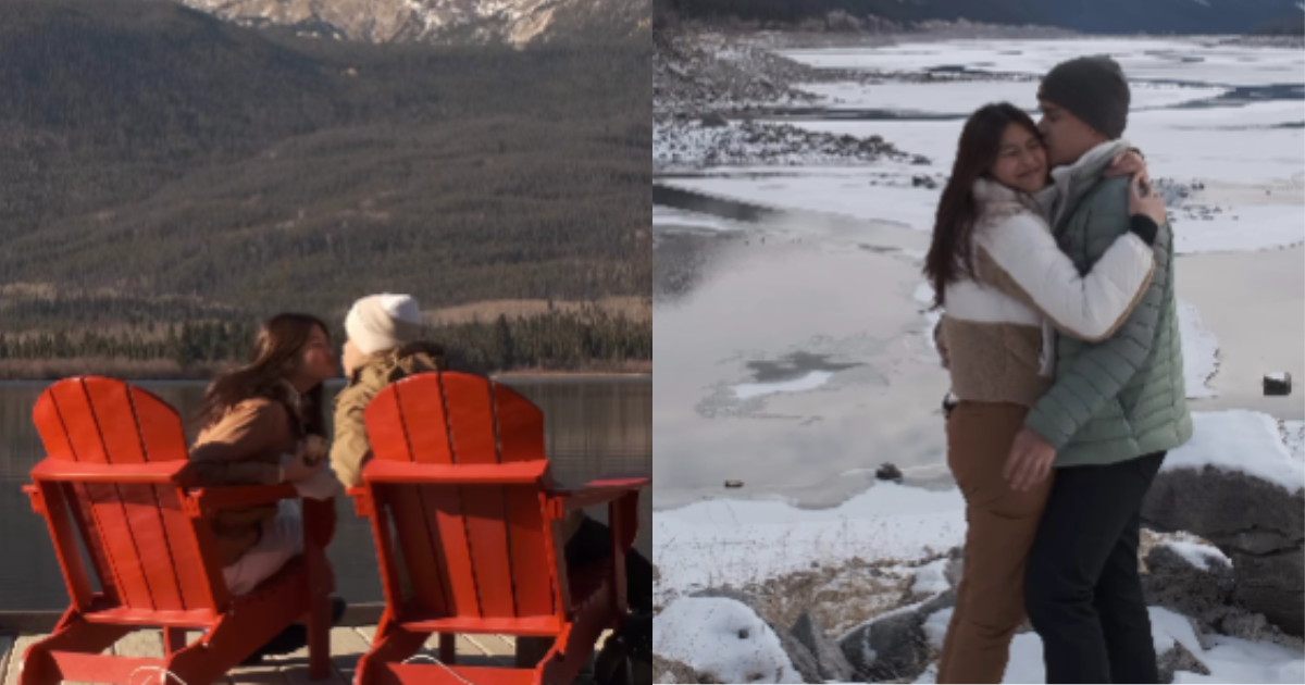 Khalil Ramos and Gabbi Garcia in Canada