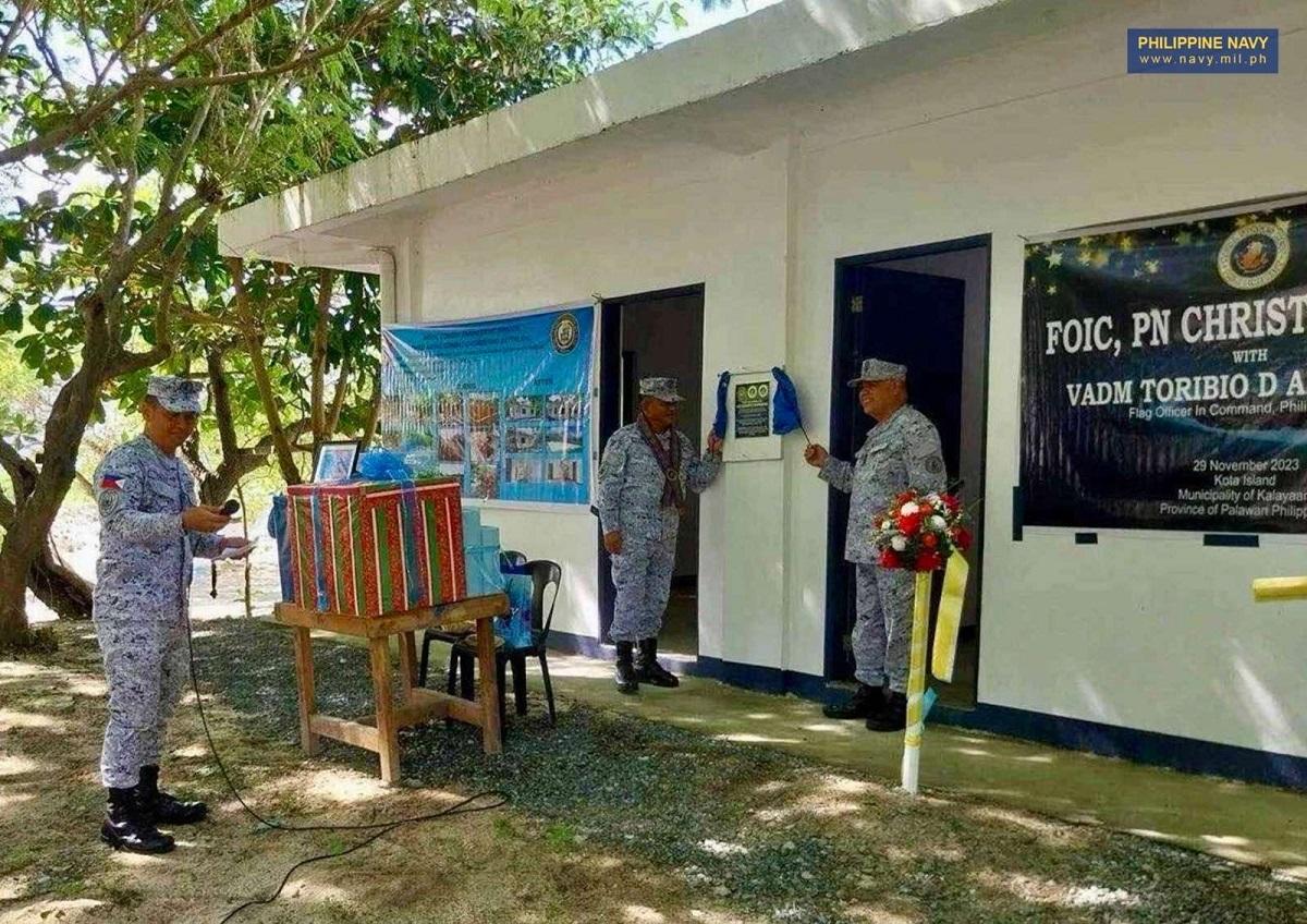 PH Navy inaugurates Kota facility in Kalayaan Island Group