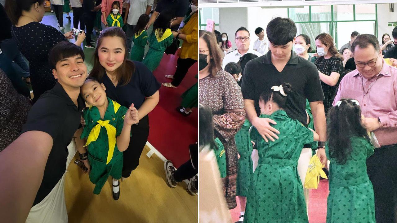 Kristoffer Martin attends daughter's investiture ceremony before taping: 'Always be there'