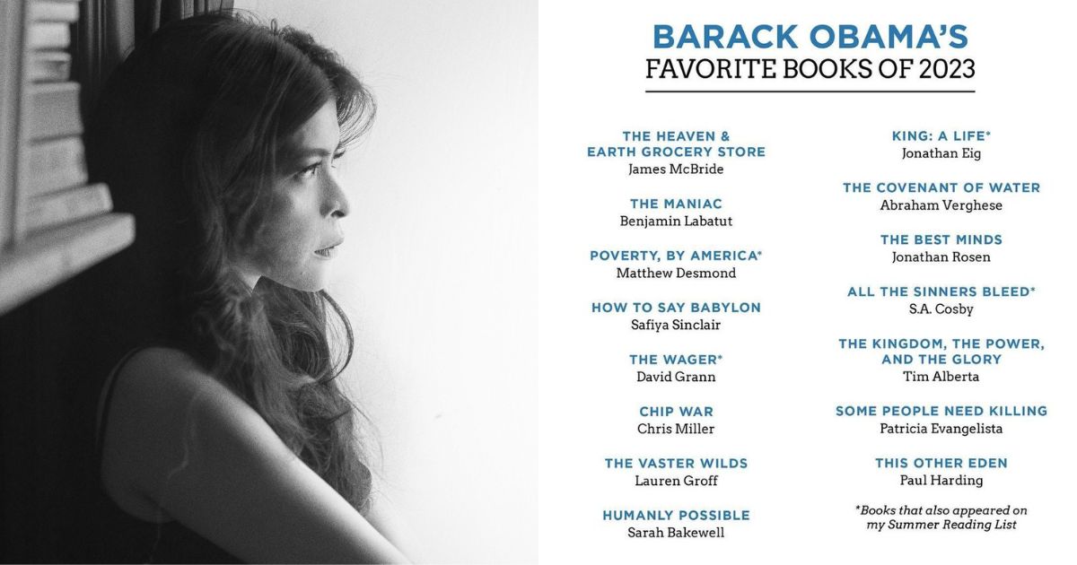 Journalist's memoir among Barack Obama's favorite books of 2023