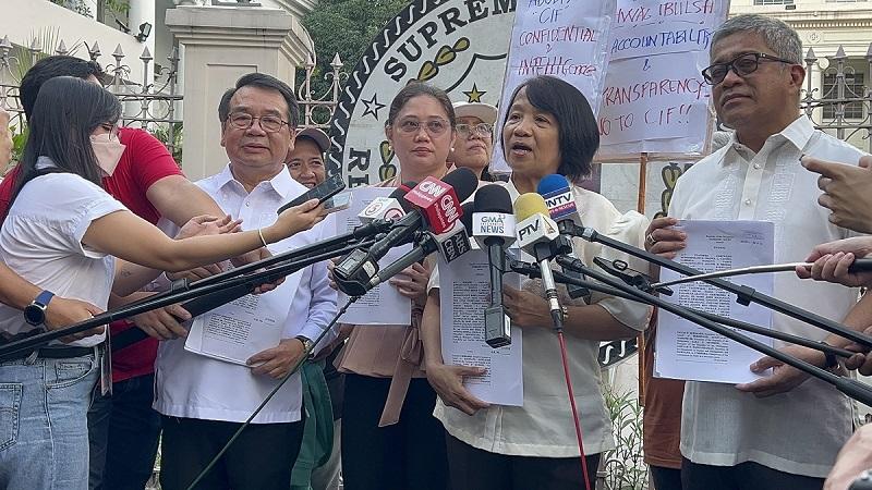 Lawmakers ex solons file petition vs OVP s P125 M confidential funds