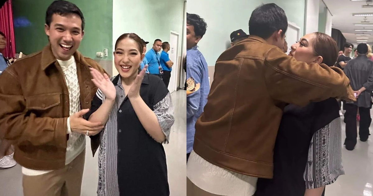 Ken Chan and Rita Daniela reunite after the Queendom Live concert