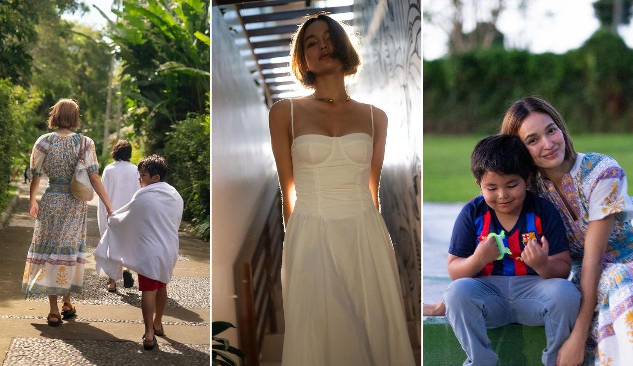 Sarah Lahbati bonds with her kids and parents at a wellness resort in Batangas