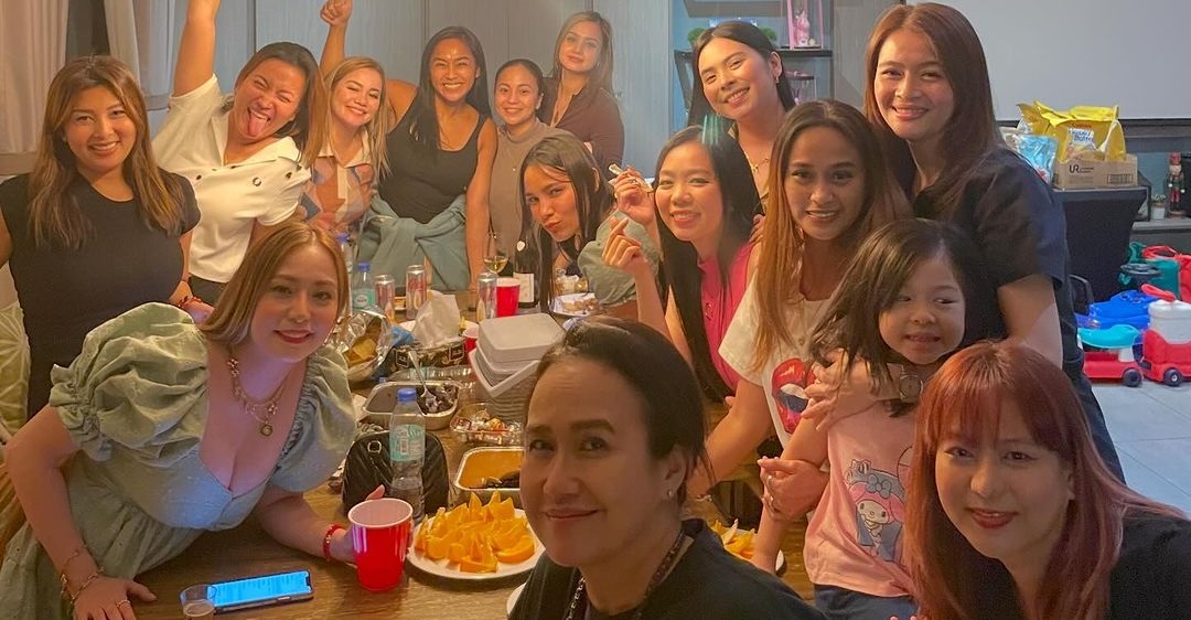 Rochelle Pangilinan, Jopay Paguia, Sexbomb Girls reunite in fun Christmas party