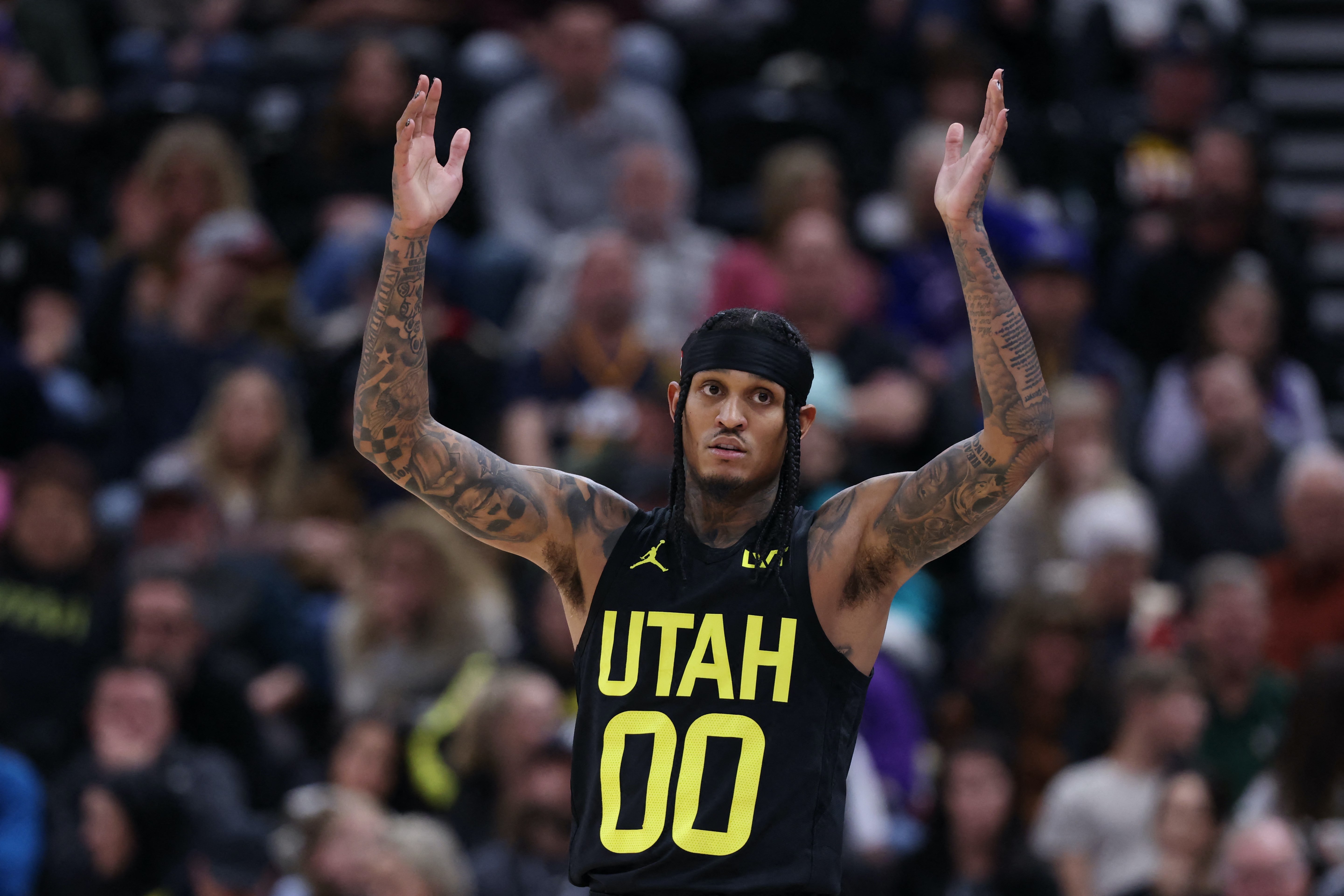 Jordan Clarkson Utah Jazz vs Raptors