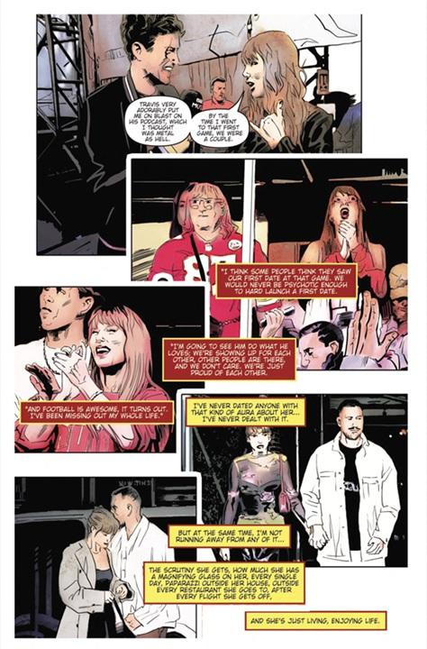 Travis Kelce star of his own biographical comic book