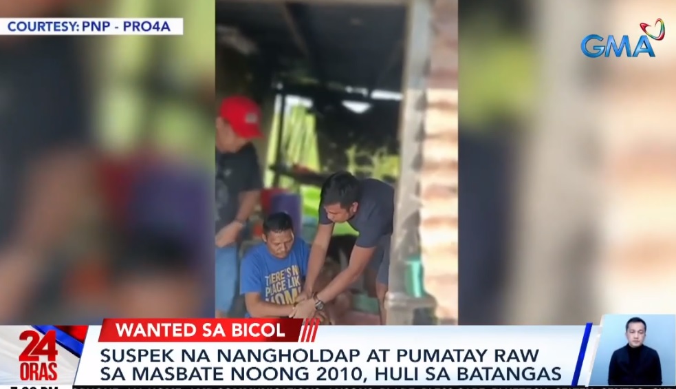 Lalaking Sangkot Umano Sa Holdap Pagpatay At Tangkang Pagsunog Sa