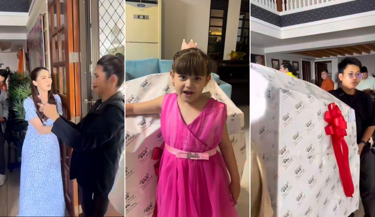 Pokwang's daughter Malia receives birthday gift from Marian Rivera and Dingdong Dantes