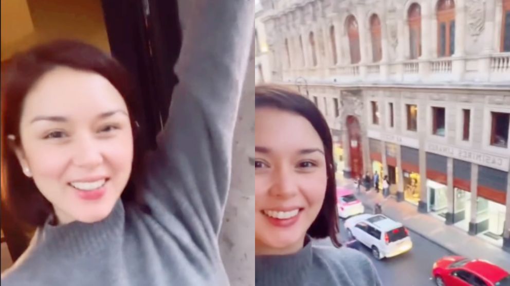 Beauty Gonzalez travels to Mexico with family