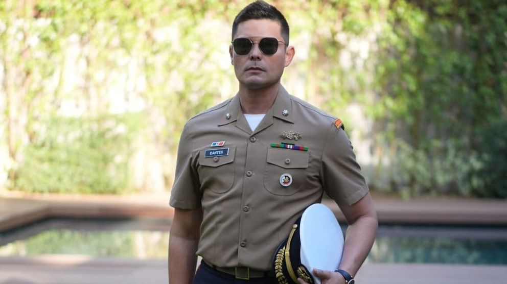 Dingdong Dantes attends Philippine Navy New Year's Call 2024