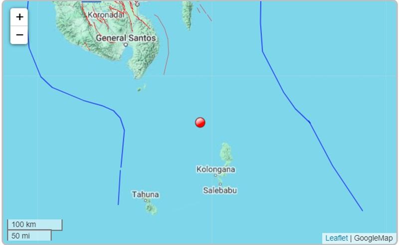Magnitude 6.7 quake jolts Sarangani, Davao Occidental