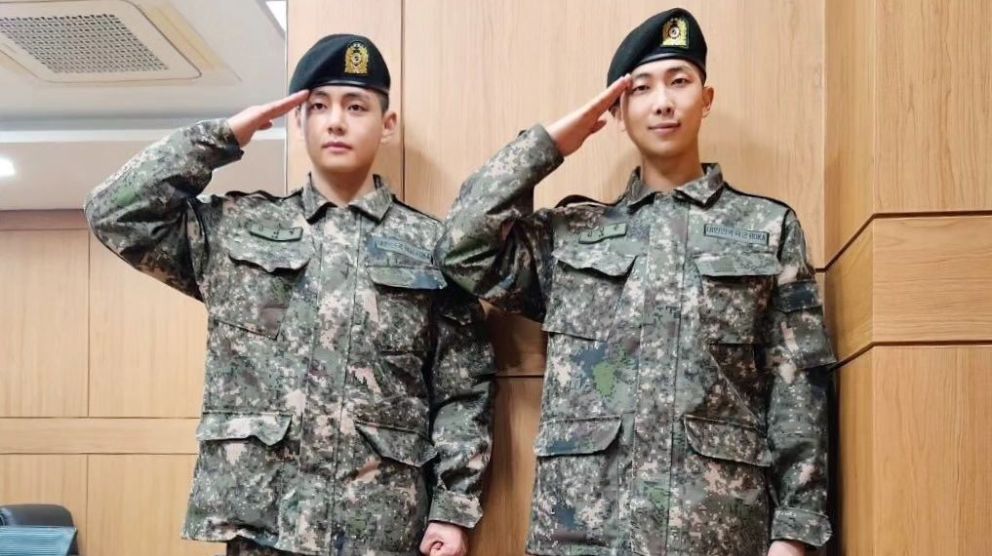 BTS' RM and V share photo update after military enlistment