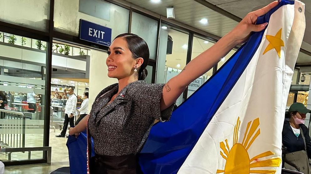 PH bet Michelle Arceo flies to Bolivia for Reina Hispanoamericana pageant