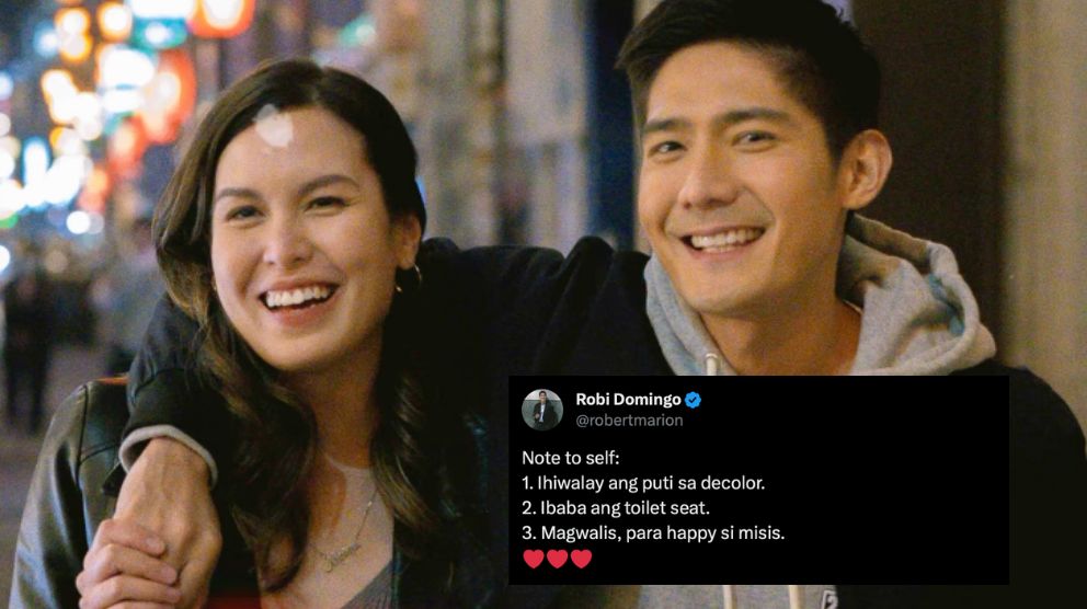 Robi Domingo reflects on married life with personal 'notes to himself'