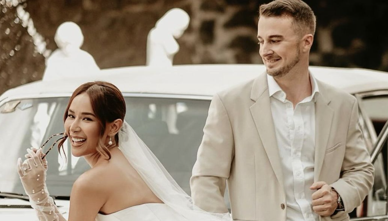 Samantha Bernardo shares prenup photos inspired by old Hollywood ahead of wedding