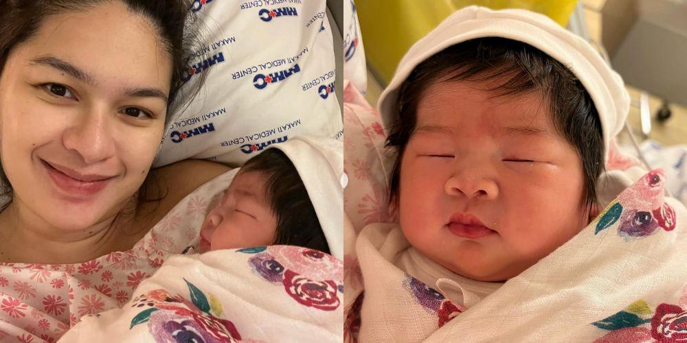 Pauleen Luna reveals face and name of newborn child