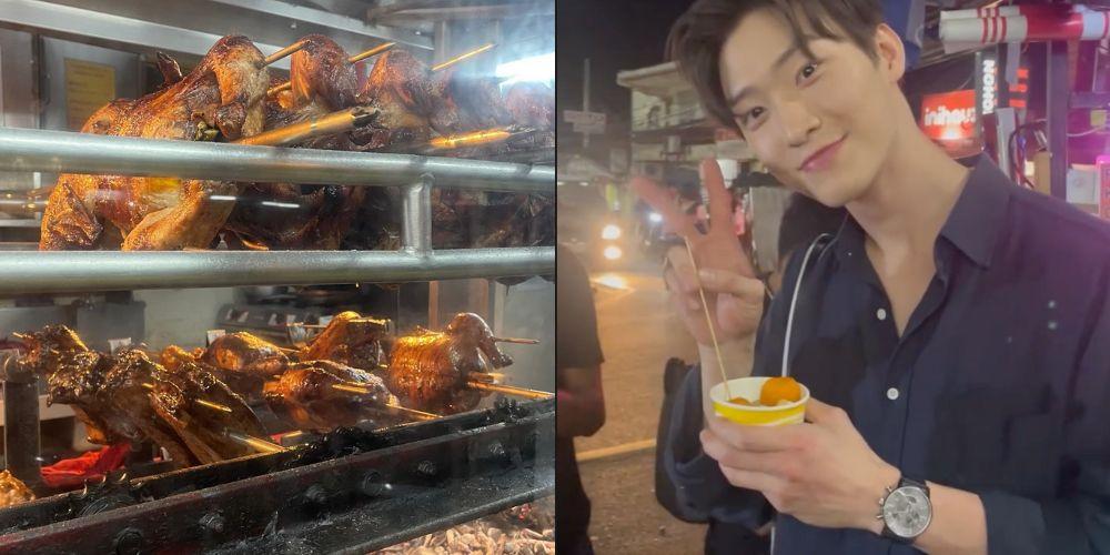 ‘XO Kitty’ actor Lee Sang Heon is enjoying a lot of street food in the Philippines!