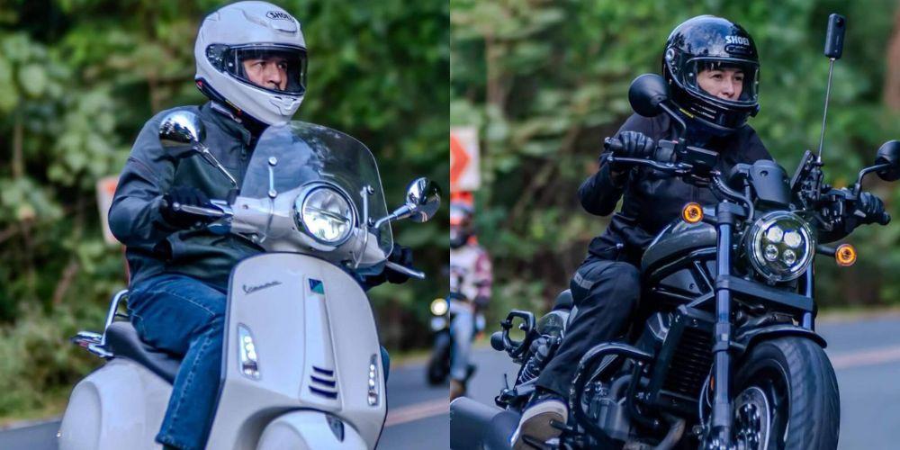 Dennis Trillo captures netizens' hearts as he rides with Jennylyn Mercado on his cute Vespa 