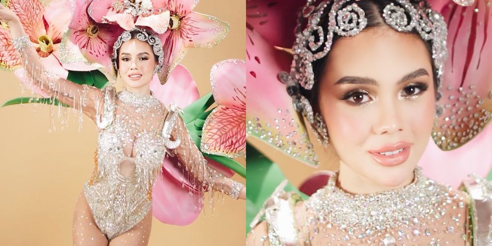 Philippine bet Michelle Arceo is a ‘queen of flowers’ for Reina Hispanomericana 2023 National Costume 