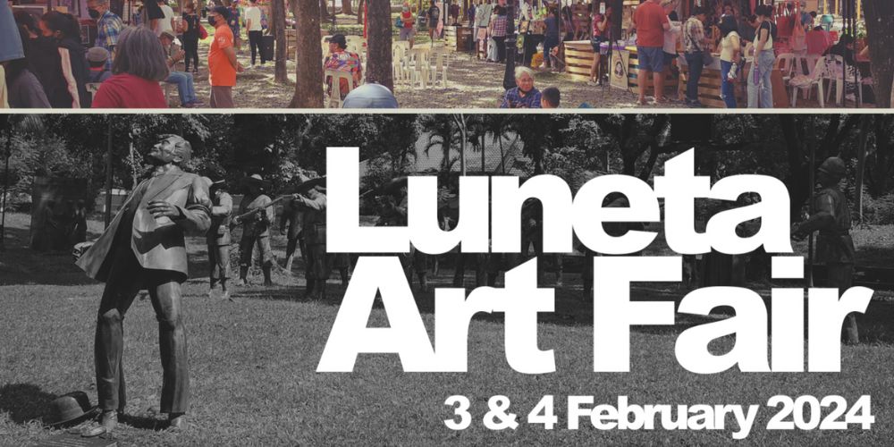 Don't look now but there's an art fair happening in Luneta this weekend.