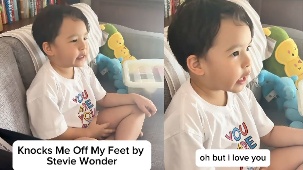 Saab Magalona's son Vito sings Stevie Wonder's 'Knocks Me Off My Feet'