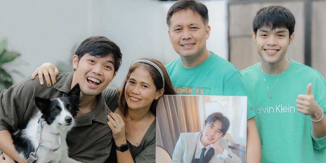 Elijah Canlas, Jerom Canlas, and family celebrate first holiday season without JM