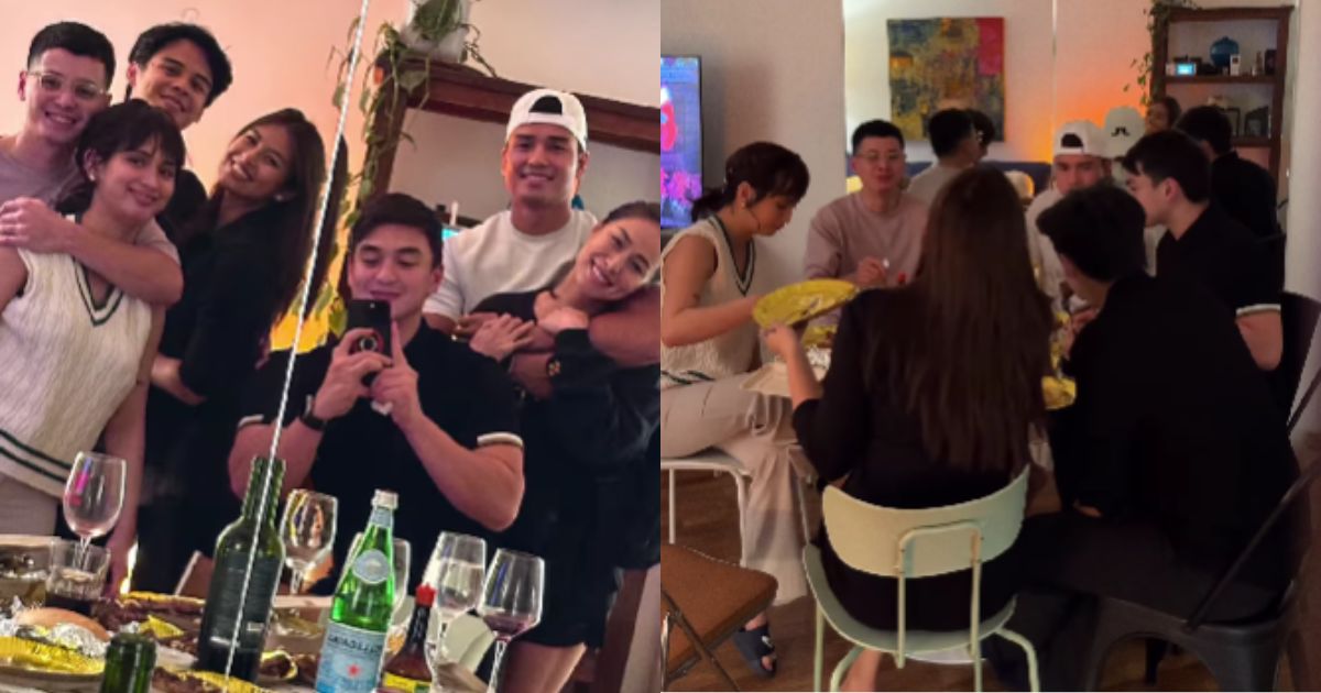 Dominic Roque shares snaps from holiday dinner with Nguya Squad members