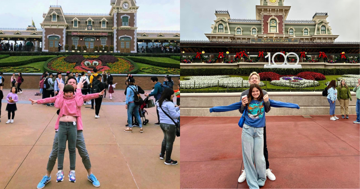 Jake Ejercito, daughter Ellie recreate 5-year-old Disneyland snaps
