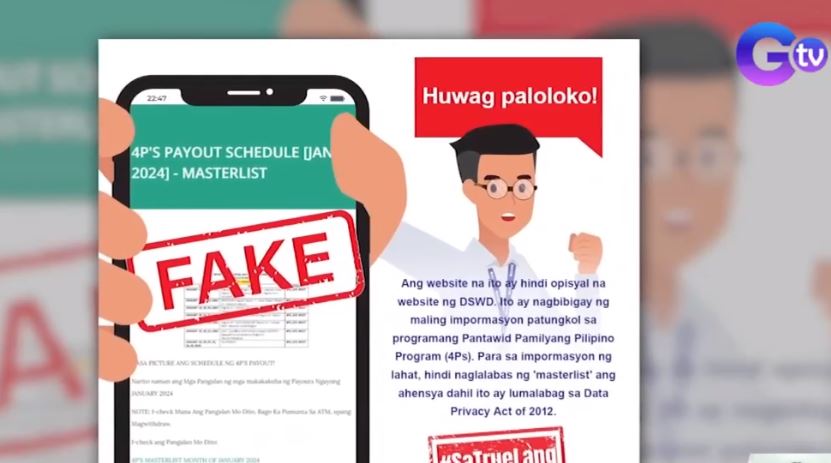 4Ps list circulating online 'fake,' says DSWD | GMA News Online