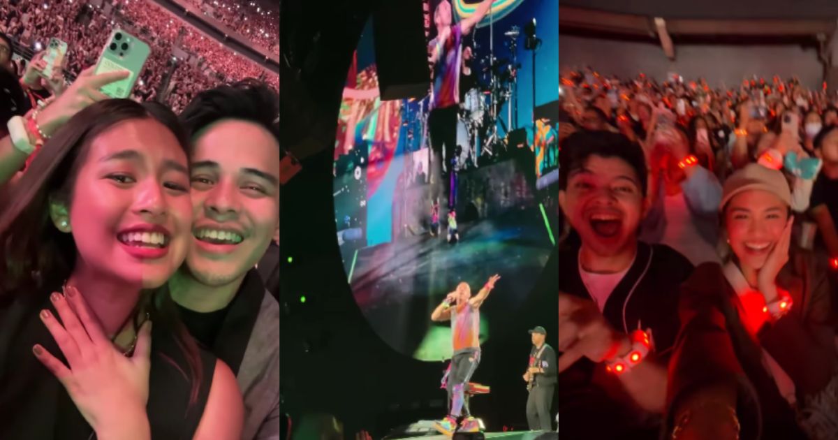 Gabbi Garcia, Julie Anne San Jose, more Kapuso stars spotted at Coldplay's 'Music of the Spheres' concert