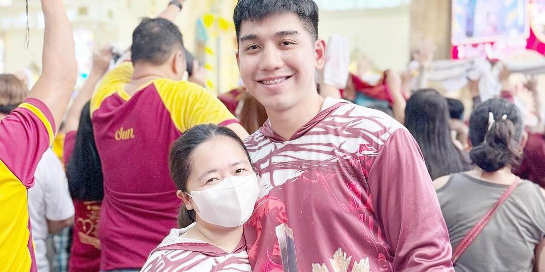 Kiray Celis attends Traslacion with boyfriend Stephan Estopia