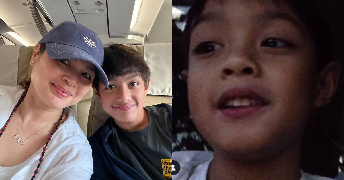 Judy Ann Santos shares a cute throwback video of Lucho