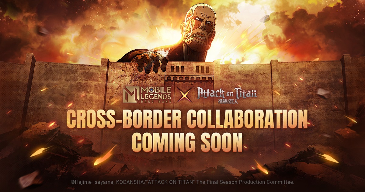 Mobile Legends: Bang Bang teases 'Attack on Titan' collaboration