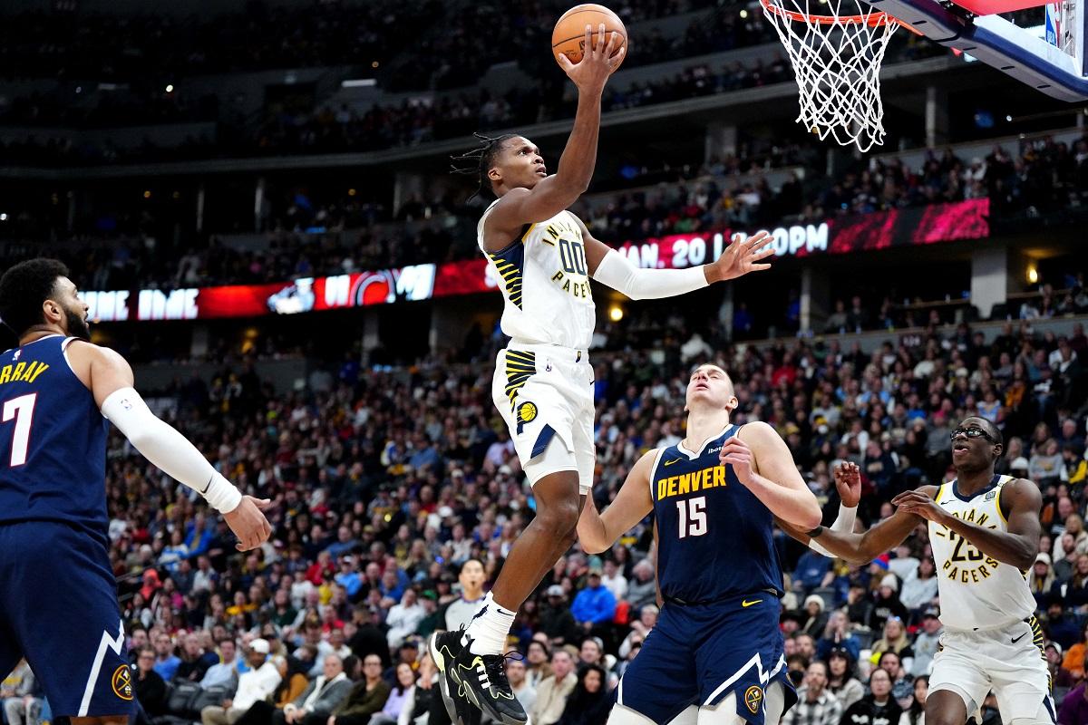 NBA: Four 20-point scorers power Nuggets past Pacers