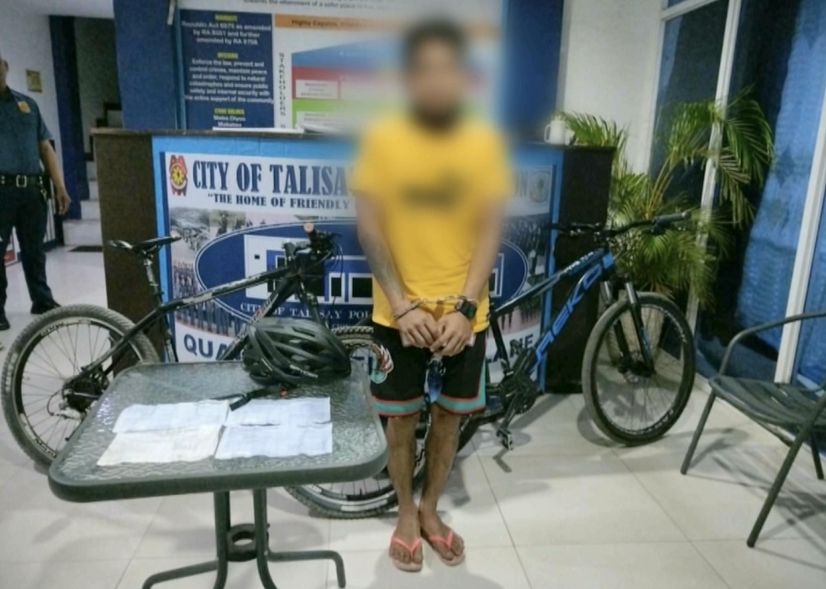 Cebu thief caught on cam; 2 of 10 bikes recovered